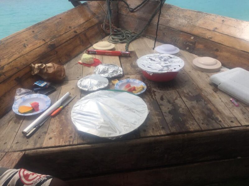 Fresh Lunch At Mnemba Atoll
